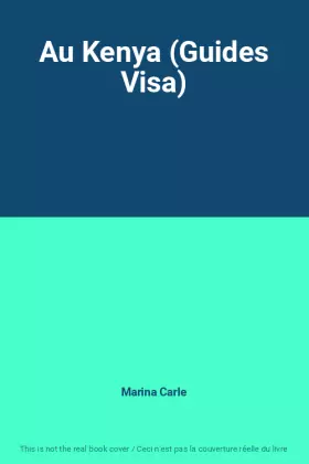 Couverture du produit · Au Kenya (Guides Visa)
