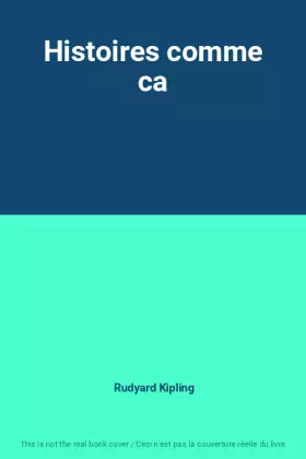Couverture du produit · Histoires comme ca