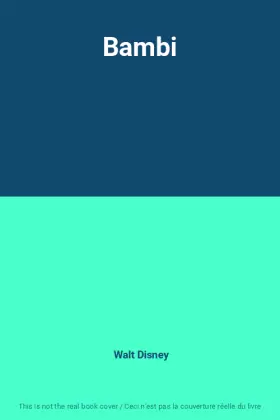 Couverture du produit · Bambi