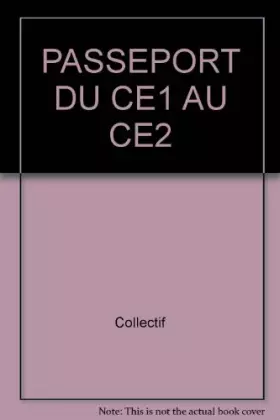Couverture du produit · PASSEPORT DU CE1 AU CE2