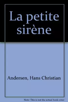 Couverture du produit · La petite sirène