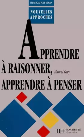 Couverture du produit · Apprendre à raisonner, apprendre à penser