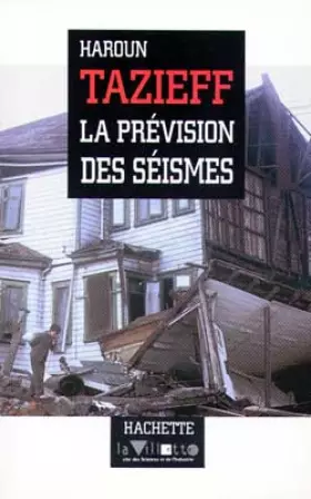 Couverture du produit · La prévision des séismes