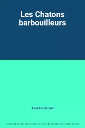 Couverture du produit · Les Chatons barbouilleurs