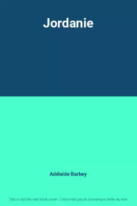 Couverture du produit · Jordanie