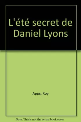 Couverture du produit · L'été secret de Daniel Lyons