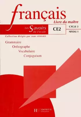 Couverture du produit · Français, CE2. Livre du maître