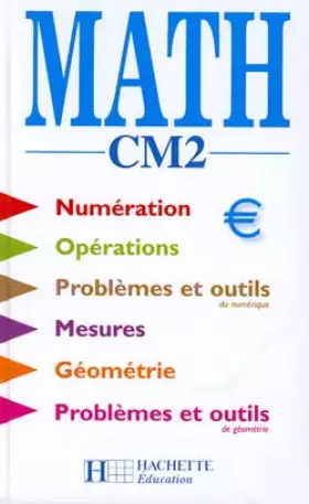 Couverture du produit · Maths, CM2. Elève