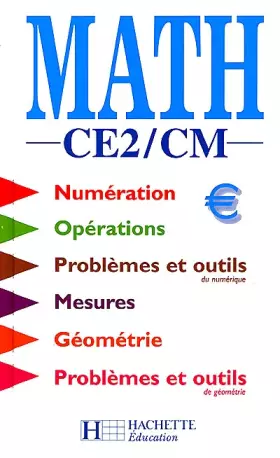 Couverture du produit · Maths, CE2 - CM. Elève