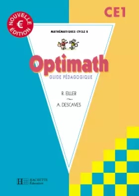 Couverture du produit · Optimath CE1 - Guide pédagogique euro - Ed.2002