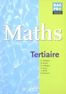 Couverture du produit · Maths Bac Pro Tertiaire