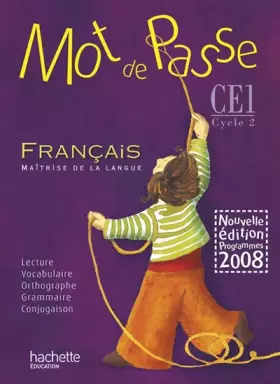 Couverture du produit · Français CE1 : Programmes 2008