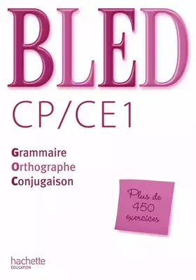 Couverture du produit · BLED CP/CE1 - Corrigés - Ed.2009