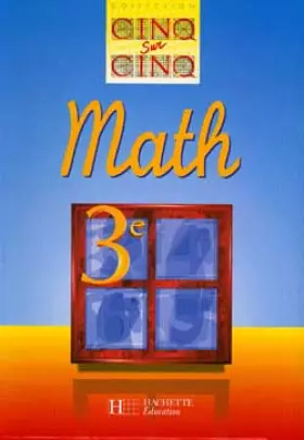 Couverture du produit · Math, 3e