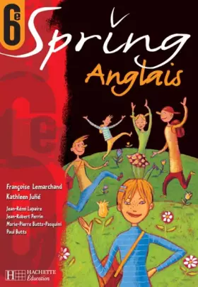 Couverture du produit · Spring, Anglais, 6e. Elève