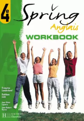 Couverture du produit · Spring : Anglais, 4e (Cahier d'activités)