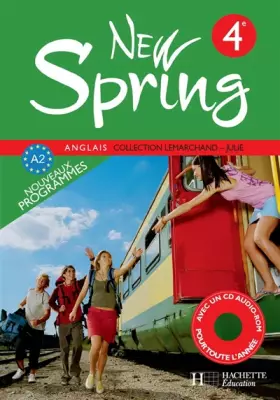 Couverture du produit · Anglais 4e New Spring (1CD audio)