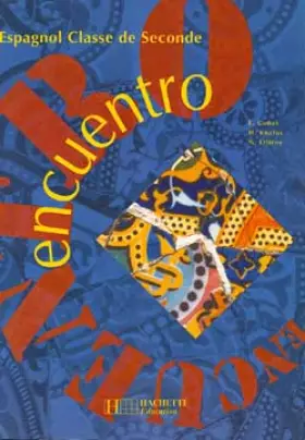 Couverture du produit · Encuentro, espagnol 2e