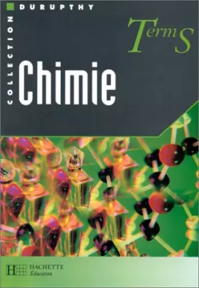 Couverture du produit · Chimie, term S
