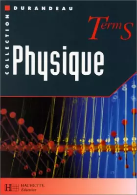 Couverture du produit · Physique, term S