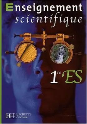 Couverture du produit · Enseignement scientifique, 1ère S