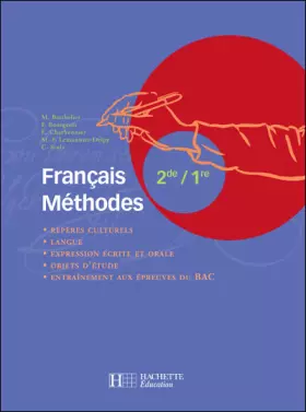 Couverture du produit · Français méthodes 2e/1e