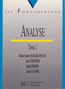 Couverture du produit · Analyse Deug A, tome 2