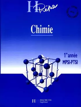 Couverture du produit · CHIMIE. 1ère année MPSI-PTSI