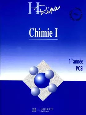 Couverture du produit · Chimie I: 1re année PCSI