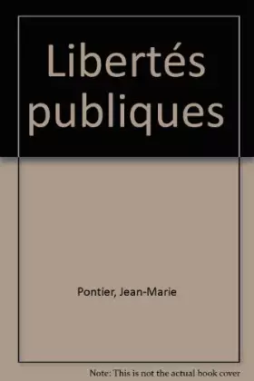 Couverture du produit · Libertés publiques