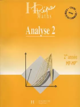 Couverture du produit · ANALYSE 2EME ANNEE MP-MP*. Volume 2, Fonctions d'une variable réelle
