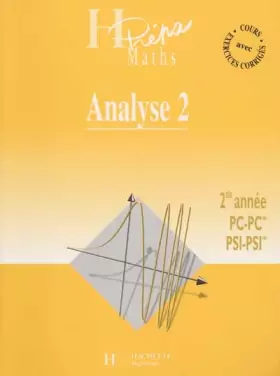 Couverture du produit · Analyse, tome 2, PC, PSI, deuxième année