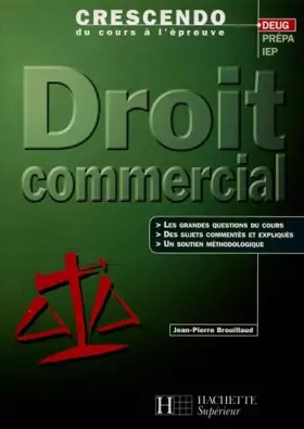 Couverture du produit · Droit des affaires