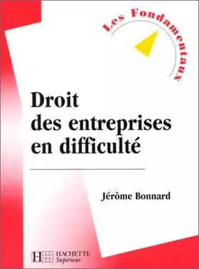 Couverture du produit · Droit des entreprises en difficulté