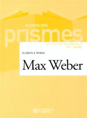 Couverture du produit · Max Weber