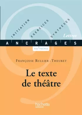 Couverture du produit · Le texte du théâtre