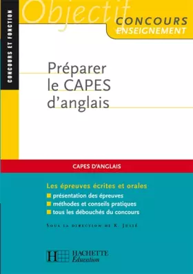 Couverture du produit · Préparer le CAPES d'anglais
