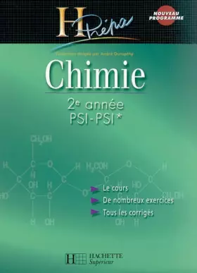Couverture du produit · Chimie 2e année PSI-PSI