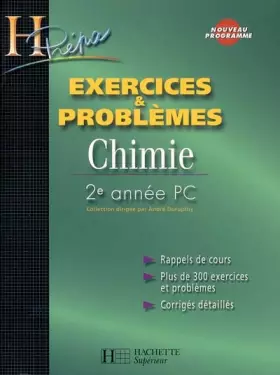 Couverture du produit · Chimie 2e année PC : Exercices & problèmes