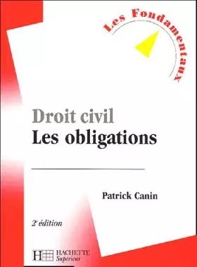 Couverture du produit · Droit civil Les obligations