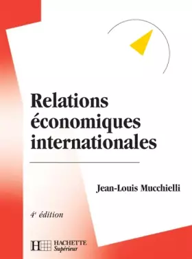 Couverture du produit · Relations économiques internationales