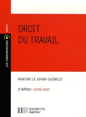 Couverture du produit · Droit du travail