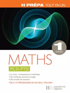 Couverture du produit · Maths PCSI-PTSI 1e année