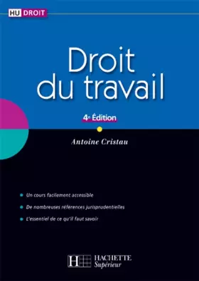Couverture du produit · Droit du travail