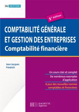 Couverture du produit · Comptabilité générale et Gestion des entreprises