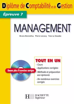 Couverture du produit · Management DCG7 (1Cédérom)