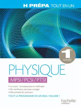 Couverture du produit · Physique MPSI-PCSI-PTSI