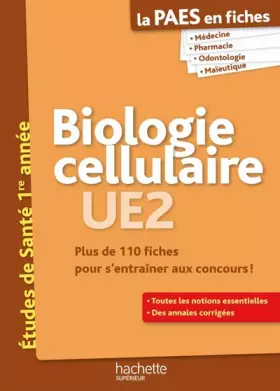 Couverture du produit · Biologie Cellulaire PAES