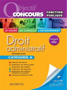Couverture du produit · Droit administratif : Catégorie A
