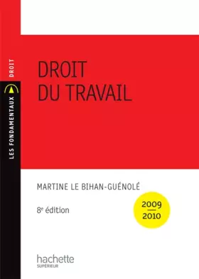 Couverture du produit · Droit du travail 2009-2010